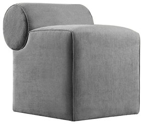 Taburet TIKI, 47 x 45 cm, gri