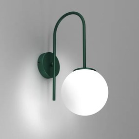 Aplica de perete CAMBRIDGE 1xE14/15W/230V verde