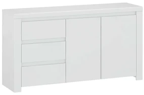 Comodă Lafer 2D3S (alb lucios). 1034133