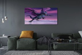 Tablouri canvas Dragon cer colorat