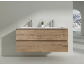 Dijon Sonoma Dulap de baie cu lavoar 120cm