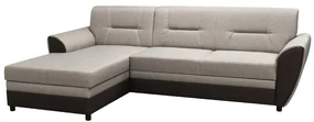 Colțar extensibil Sovard (maro + bej gri) (cu sp. depozitare) (S). 1096888