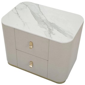Mauro Ferretti Noptiera Beauty  cm 60X40X47 | Aosom Romania