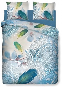 Lenjerie de pat dubla, diva, 180x200 cm, 100% bumbac, multicolor, 4 piese