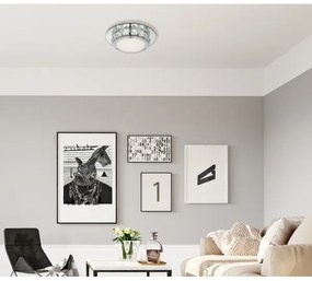 Globo 49356 - LED Plafoniera MARGO 1xLED/12W/230V