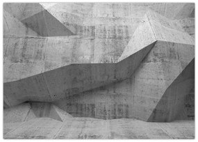 Tablou pe sticlă - 3D zid (70x50 cm)