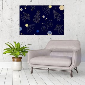 Tablou - Universul (90x60 cm)