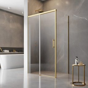 Perete lateral dreapta Radaway Idea KDJ 120 cm auriu-transparent sticla 6 mm
