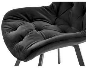 Scaun de bucaterie Ollie, negru