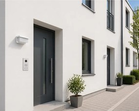 Aplica de perete pentru exterior NEELY 1xE27/60W/230V IP54 albă