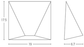 Aplică LED de exterior LED/7W/230V IP44 antracit Zambelis E243