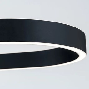 Orion - Lustră LED suspendată pe cablu CARRARA, 80W/230V, 2700/3000/4000K, negru