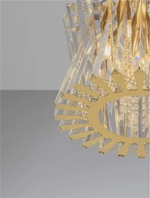Lustra suspendata, cristale sticla ESTRELLA 43cm