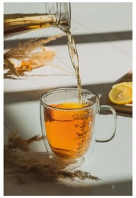 Cană cu perete dublu Vialli Design Molly, 480 ml