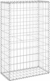 vidaXL Perete gabion cu capace, 60 x 30 x 100 cm, oțel galvanizat
