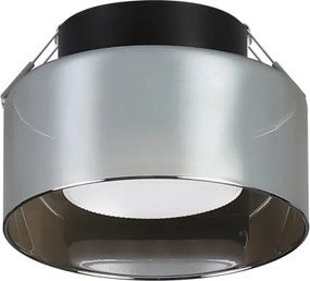 Brilagi-LED Lampă LED RGB încastrată dimmabilă AURA LUX 1xGX53/14W/230V Wi-Fi Tuya negru/fumuriu