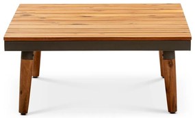 Canapea de grădină cu structură din lemn de acacia gri Lustio - Bonami Selection