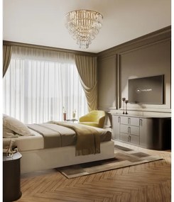 Plafonieră MAXLIGHT C0206 MONACO 15xG9/40W/230V d. 60 cm auriu