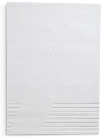 Covor Kyoto alb, mai multe dimensiuni - Woud Dimensiuni: 240 x 170 cm