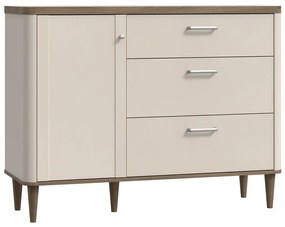 Comodă cu sertare VIRO, maro/bej