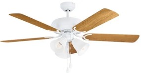 Ventilator de tavan LAS PALMAS 3xE27/40W/230V alb Eglo 35076