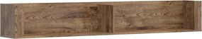Raft TORIN, stejar ribbeck, PAL, 180x27x27 cm