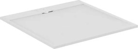 Cadita de dus patrata Ideal Standard i.life Ultra Flat S alb pur 120x120 cm
