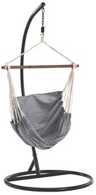 Scaun balansoar suspendabil, alb/gri, LINDO NEW