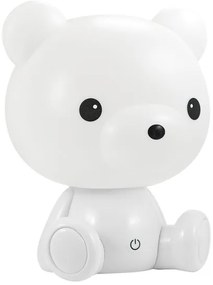 LED Veioză de noapte copii 2,5W/230V ursuleț alb