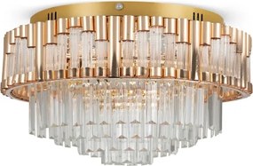 BRILAGI - Plafonieră LED reglabilă CROWN LED/41W/230V Ø 48 cm aurie + telecomandă