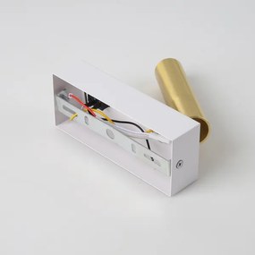 Spot LED de perete Brilagi MAYA 1xG9/7W/230V alb/auriu