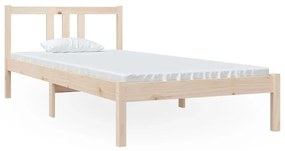 814869 vidaXL Cadru de pat, 90x200 cm, lemn masiv