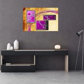 Tablou abstracție (90x60 cm)