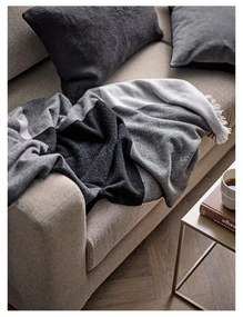 Pătură gri din lână 130x200 cm Merino – Södahl
