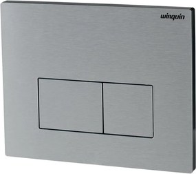 Clapeta de actionare Wirquin finisaj aluminiu periat
