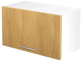 Dulap superior de bucătărie Verlene (Lemn natural + Alb). Promo -8%. 1048689