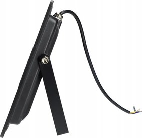 Proiector LED exterior 200W, 230V, 4500K, IP65, negru