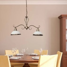 Rabalux 2757 - Lustra ELISETT 2xE27/60W/230V