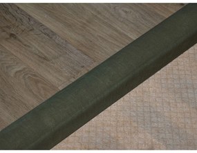 Pat matrimonial verde închis tapițat cu spațiu de depozitare cu somieră 180x200 cm Jade – Bobochic Paris