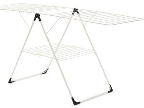 Uscător de rufe Brabantia 90300182, În formă de T, 20 m, Rezistent la coroziune, Aripi reglabile, Suport de uscare, Alb