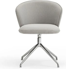 Set de scaune de sufragerie gri deschis 2 buc. tapițat Add – Teulat