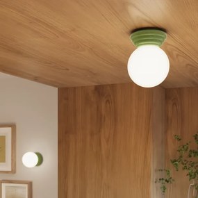 Sollux SL.1894 - Aplica de perete pentru baie ZORI, 1xG9/8W/230V, IP44, verde