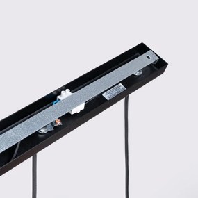 Lustră pe cablu Sollux SL.1575 KARBON 3xGU10/10W/230V negru