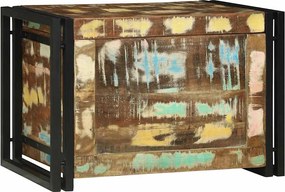 vidaXL Cutie de depozitare 60 x 40 x 41 cm lemn recuperat