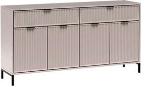 Comoda dormitor moderna LINKASTYLE LS1, casmir, PAL, 165x41x86 cm