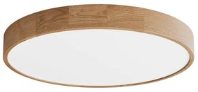 Plafonieră CLEO 6x E27/24W/230V, diam. 80 cm, stejar