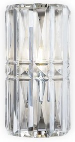 Aplica de perete design neoclasic Facet crom