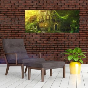 Tablou - Pădure de poveste (120x50 cm)