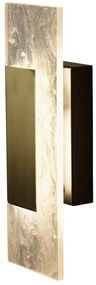 Aplica de perete LED pentru baie IP44 Belle alama