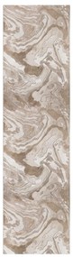 Covor tip traversă bej 60x230 cm Marbled – Flair Rugs